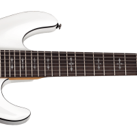 schecter diammond 7 vintage white sku#3248