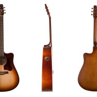 Seagull Entourage Autumn Burst CW QIT 6 String RH Electric Acoustic Guitar 046478d