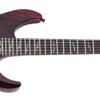 Schecter Guitare Électrique C-1 Silver Mountain, Lune De Sang ID de l'article: 1475-SHC