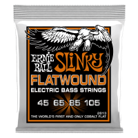 Ernie Ball 2813 Hybrid Slinky Flatwound Bass Set, .045 - .105