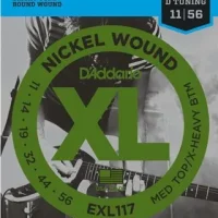 EXL117 - D'addario Xl Elec Medium/heavy Bottom 11-56