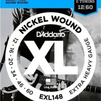 2-60 Extra Heavy, XL Nickel Wound Electric Guitar Strings