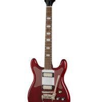 Epiphone Guitare Crestwood Custon avec cordier Tremtone - Cherry