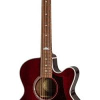 Epiphone Guitare électro-acoustique EJ-200CE Studio Parlor - Dark Wine Red
