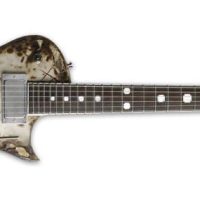 Richard Z Signature Series Electric Guitar With Distressed Burnt Finish