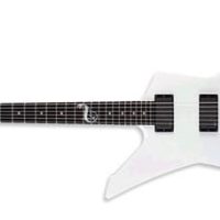 Signature Series James Hetfield Snakebyte Left Handed Electric Guitar Snow White Finish