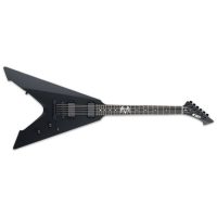 James Hetfield Signature Vulture Electric Guitar, Black Satin