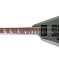 Arrow-200 Left-Handed Electric Guitar, Military Green Satin
