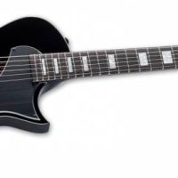 Deluxe Flat Top 6-String Electric Guitar, Vintage Burst