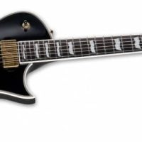 Deluxe 6-String Electric Guitar, Black with fluence pickups