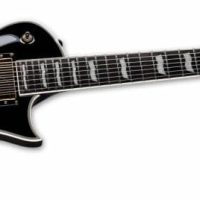 Evertune LTD Deluxe Baritone 7-String Electric Guitar, Black