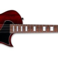 EC-201FT Electric Guitar, See Thru Black Cherry