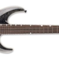 LTD Solid-Body Electric Guitar, See Thru Black