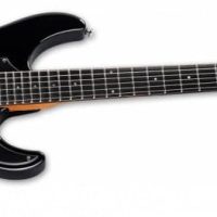 SN-1 HT LTD Deluxe Baritone 6-String Electric Guitar, Black