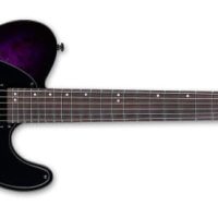 TE-200DX Electric Guitar, Purple Burst