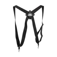 90" Dual Slider Percussion Strap, Black
