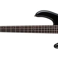 Action Bass Plus Left-Handed Electric Bass, Black