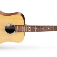 Travel Acoustic Guitar With Gig Bag, Open Pore
