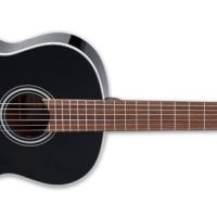 Spruce Top Mahogany Neck Acoustic Guitar, Gloss Black