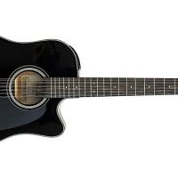 Dreadnought Acoustic Guitar, Black