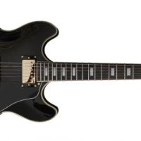 Larry Carlton H7 Left-Handed Electric Guitar, Black