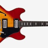 Larry Carlton H7T Electric Guitar, Cherry Sunburst