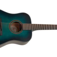 3/4 Dreadnought Acoustic Guitar, Satin Blue