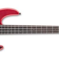 AP-4 4-String Electric Bass, Candy Apple Red Satin