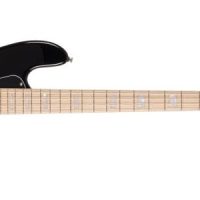 Elrick NJS 4 4-String Electric Bass With Case, Black