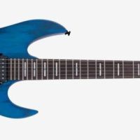 Larry Carlton X5 Electric Guitar, Transparent Blue Satin