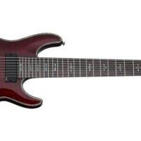 Hellraiser C-8 8-String Electric Guitar, 24 Frets, Thin 'C' Shape Neck, Rosewood, Black Cherry