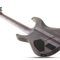 C-7 Multiscale SLS Elite Evil Twin Electric Guitar, Satin Black