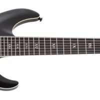 Solid Body Electric Guitar with Swamp Ash Body - Satin Black