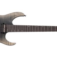 Banshee Mach-6 FR-S 6-String Electric Guitar, Fallout Burst Finish