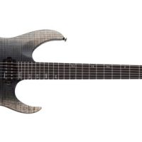 Banshee Mach-6 6-String Evertune Electric Guitar, Fallout Burst Finish