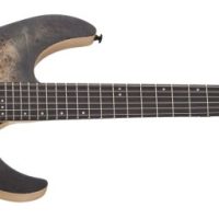 Reaper-6 Solid Body Electric Guitar, Satin Charcoal Burst