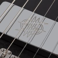 Synyster Gates Custom 6 TR S Headless Electric Guitar, Satin Black