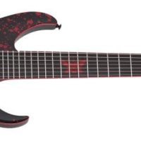 Sullivan King Banshee-7 FR-S 7-String Electric Guitar, Obsidian Blood