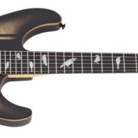 DJ Ashba Electric Guitar, Natural Black Burst