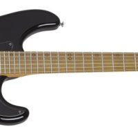 MV-6 Solidbody Electric Guitar, Gloss Black