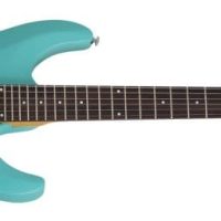 C-6 Deluxe 6-String Electric Guitar, Satin Aqua