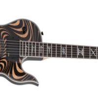 Odin Grail Electric Guitar, RawTop