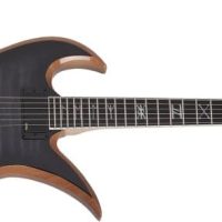 Thoraxe Electric Guitar, Transparent Black Burst
