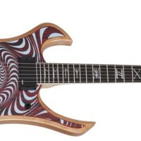 Wylde Audio Goregehn Electric Guitar, Cocobolo Psychic Bullseye