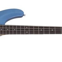 C-4 Deluxe 4-String Electric Bass, Satin Metallic Light Blue