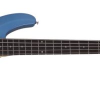 C-5 Deluxe 5-String Electric Bass, Satin Metallic Light Blue