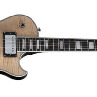 Solidbody Electric Guitar with Mahogany Body, Maple Top, Mahogany Neck - Gloss Natural