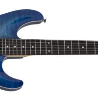 California Classic Electric Guitar With Hardcase, Transparent Sky Burst