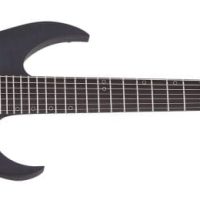 KM-7 MK-III Legacy 7-String Electric Guitar, Transparent Black Burst
