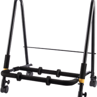 Hercules GS523B PLUS 3-PC Présentoir pour Guitares avec Roulettes